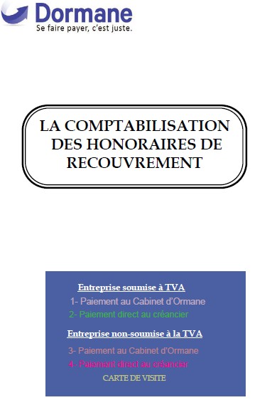 Comptabilisation des honoraires de recouvrement